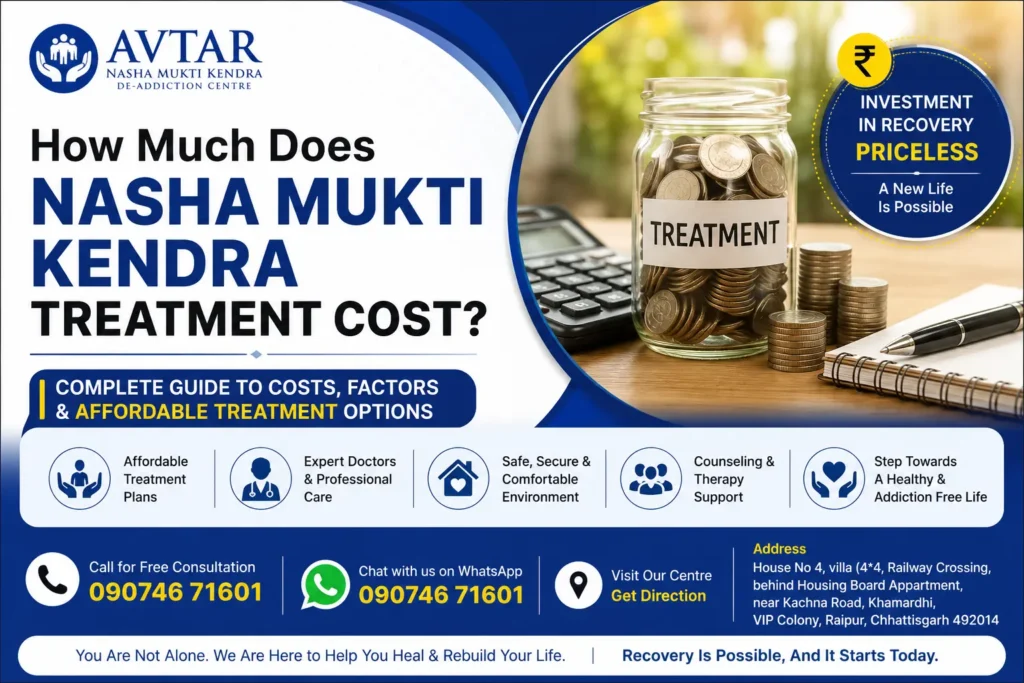 How Much Does Nasha Mukti Kendra Treatment Cost